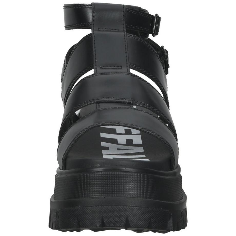 Buffalo Aspha GLD Gladiator Plateau Sandalen  