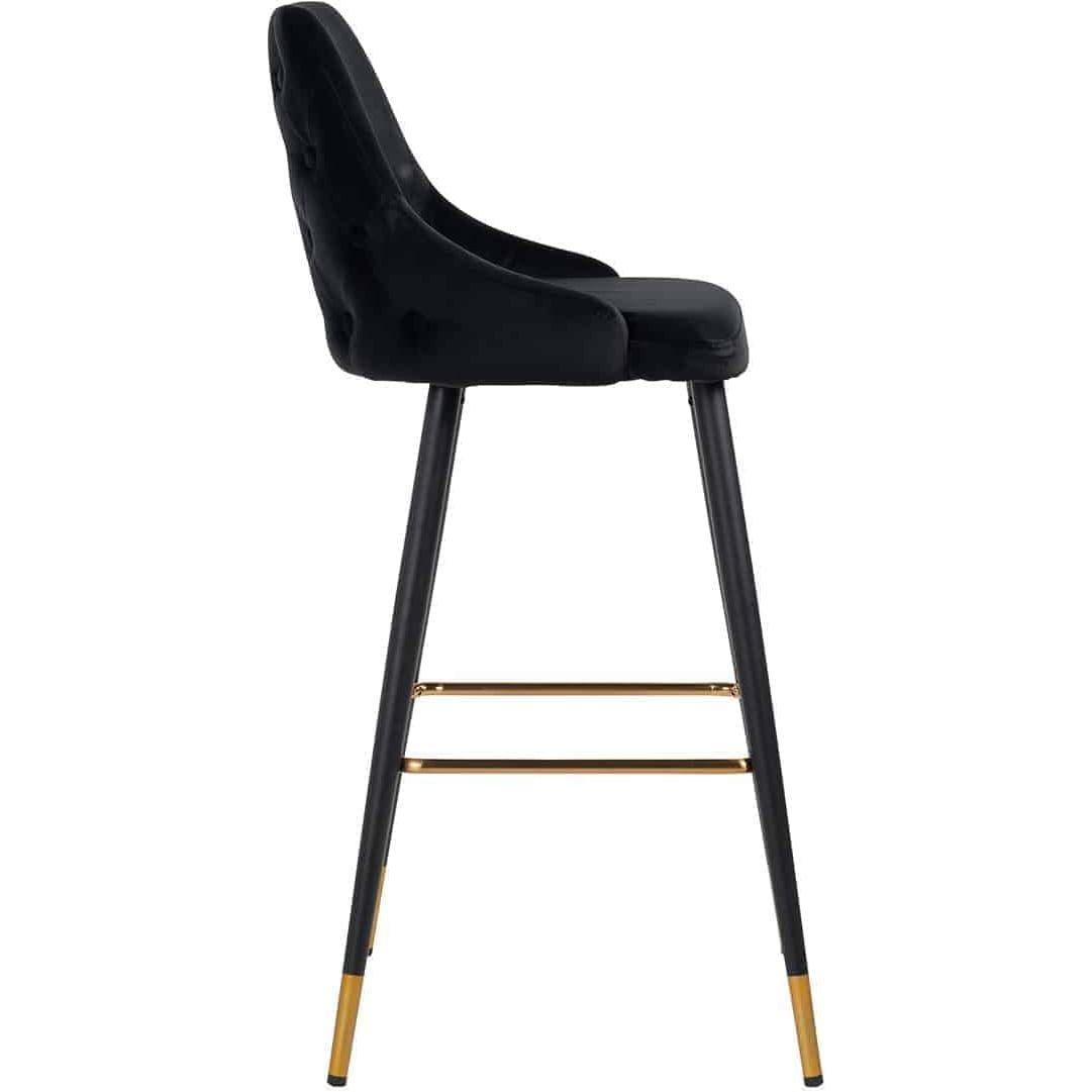 mutoni Chaise de bar Imani noire 109  