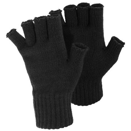 Floso Fingerlose Strickhandschuhe  