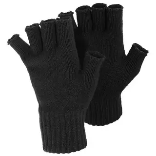 Floso  Handschuhe, fingerlos Schwarz