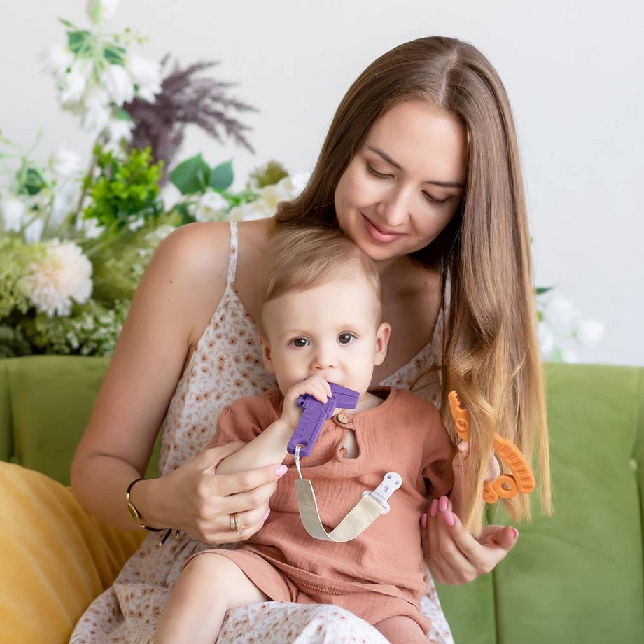 Activity-board  Beißspielzeug Kauspielzeug Greifspielzeug Kühlendes Silikon-Beißspielzeug 