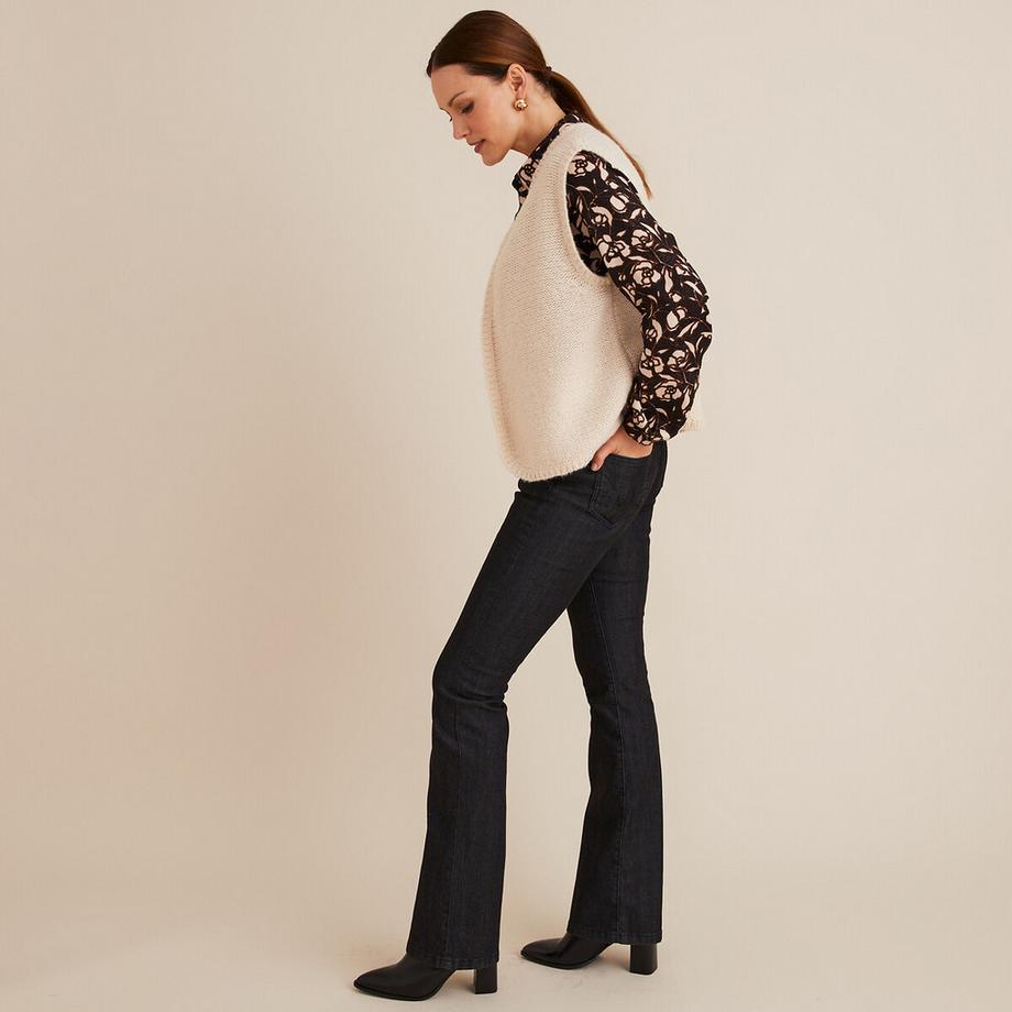 La Redoute Collections Gilet Maglia Fine Girocollo  