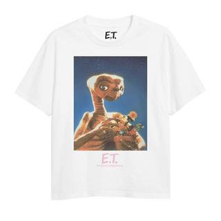 E.T. the Extra-Terrestrial  Tshirt WITH FLOWERS 