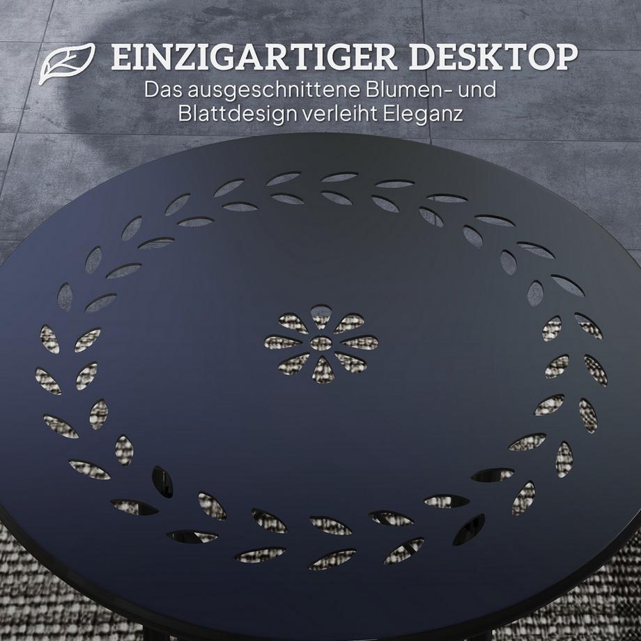 Outsunny Table de jardin  