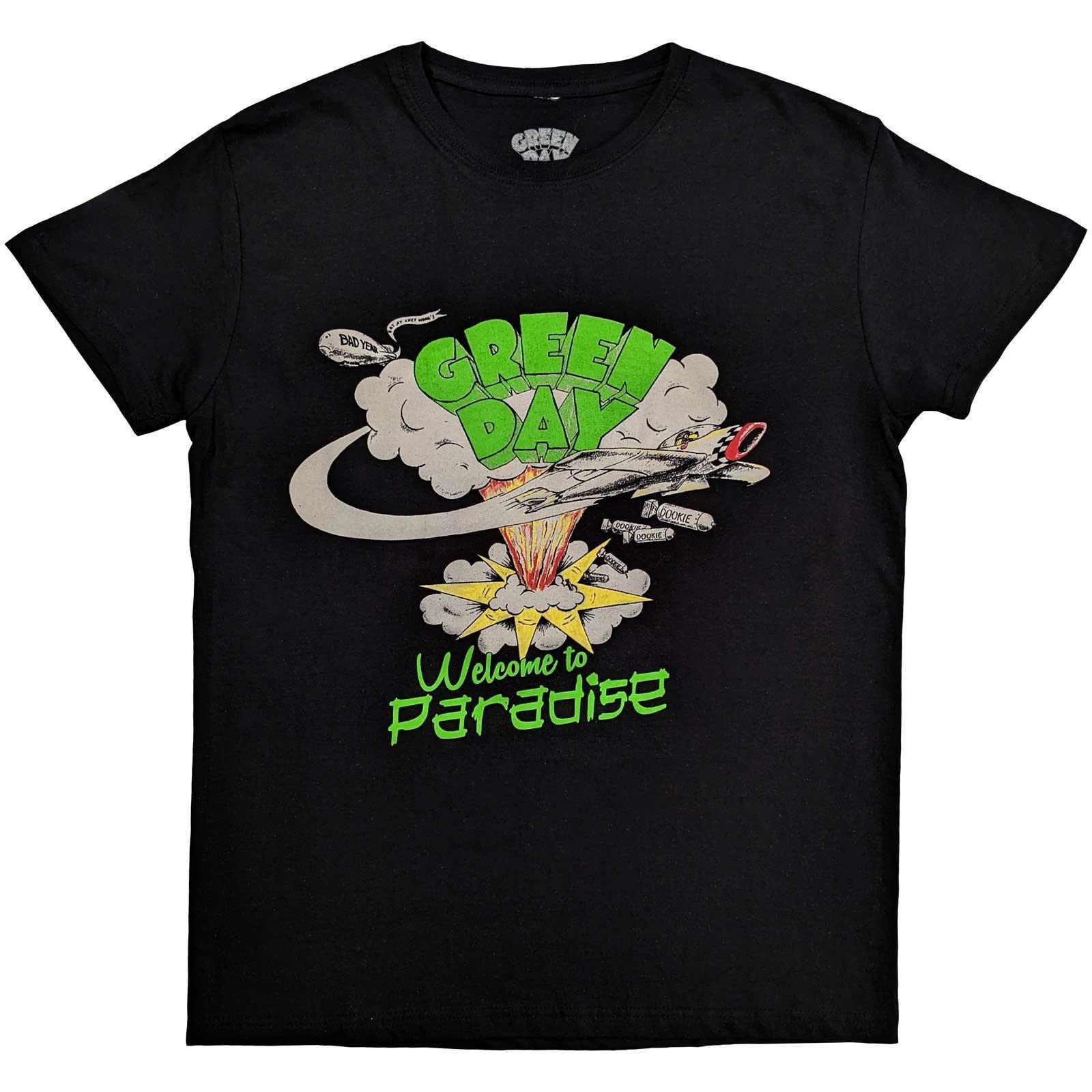 Green Day  Tshirt WELCOME TO PARADISE 