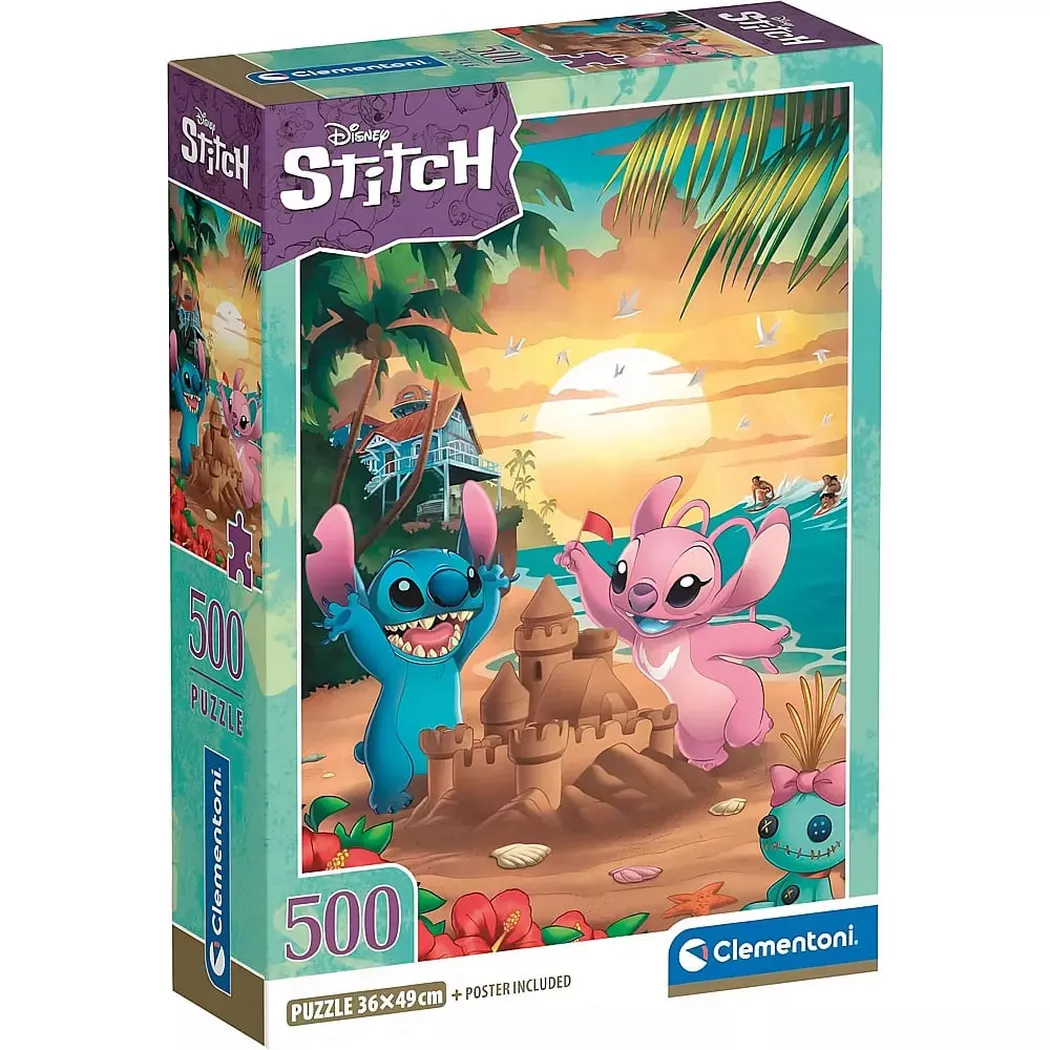 Clementoni Disney Stitch - 500 pezzi