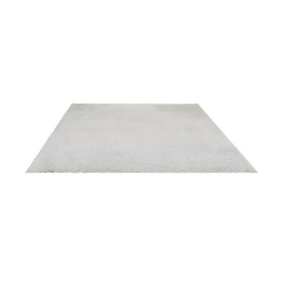 OZAIA Tappeto shaggy a pelo lungo 120 x 170 cm Microfibra Bianco - HARVEY  
