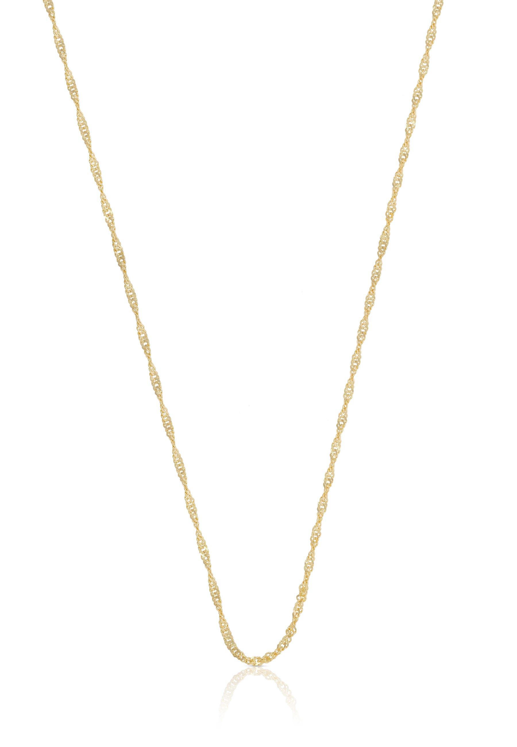 Image of Collier Singapur Gelbgold 750, 1.2mm, 50cm Damen Gelbgold 50 CM