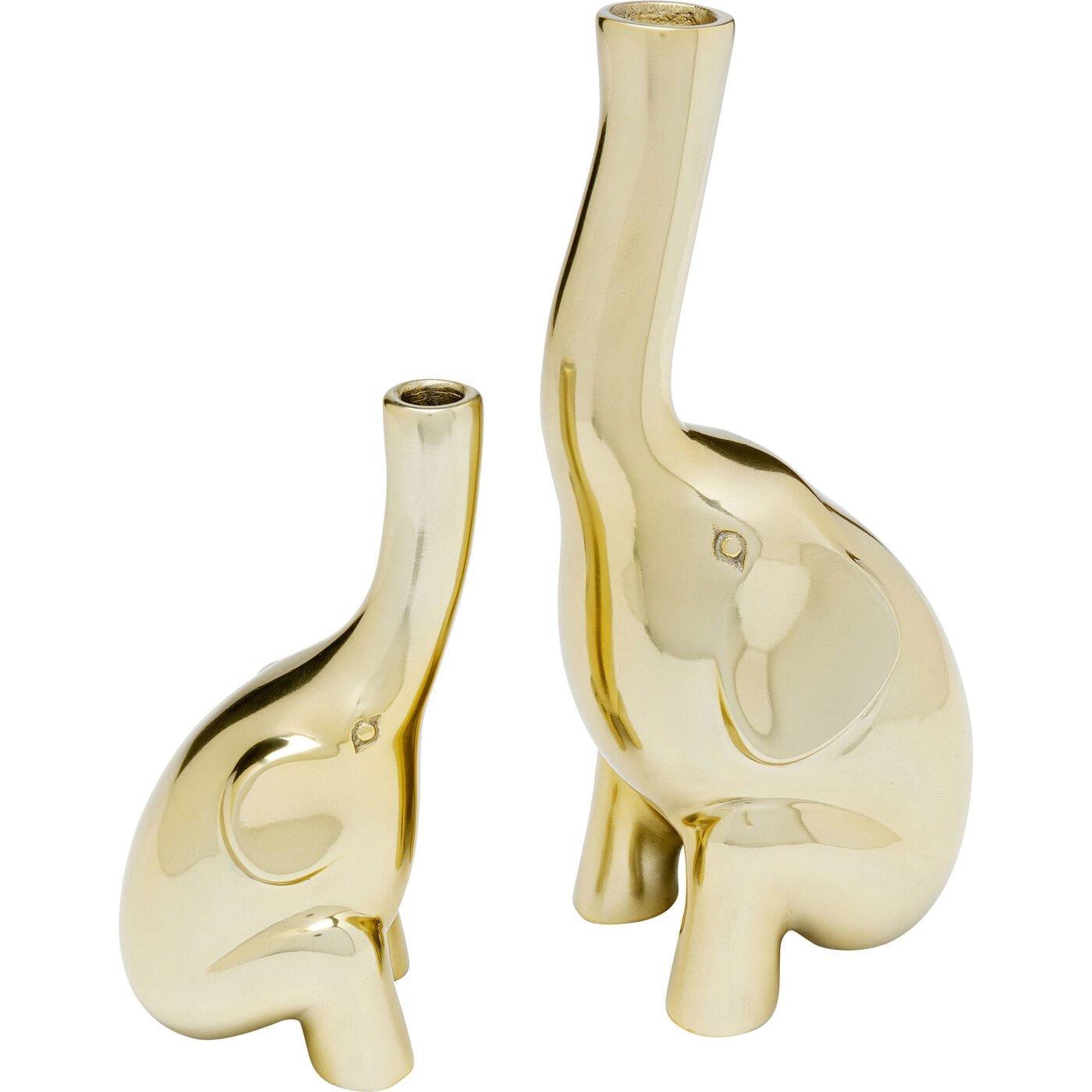 KARE Design Vase déco Buddy doré (lot de 2)  