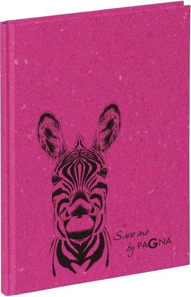 Image of PAGNA Notizbuch Save me A5 26050-34 Zebra PAGNA Notizbuch Save me A5 26050-34 Zebra