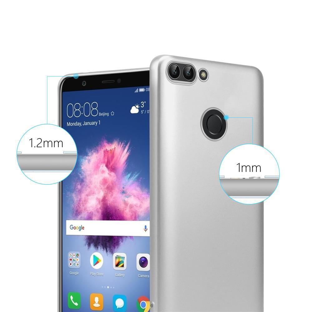 Cadorabo  Housse compatible avec Huawei P SMART 2018 / Enjoy 7S - Coque de protection en silicone TPU flexible 