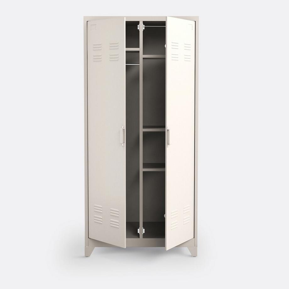 La Redoute Intérieurs Armoire 2 portes en métal acier  