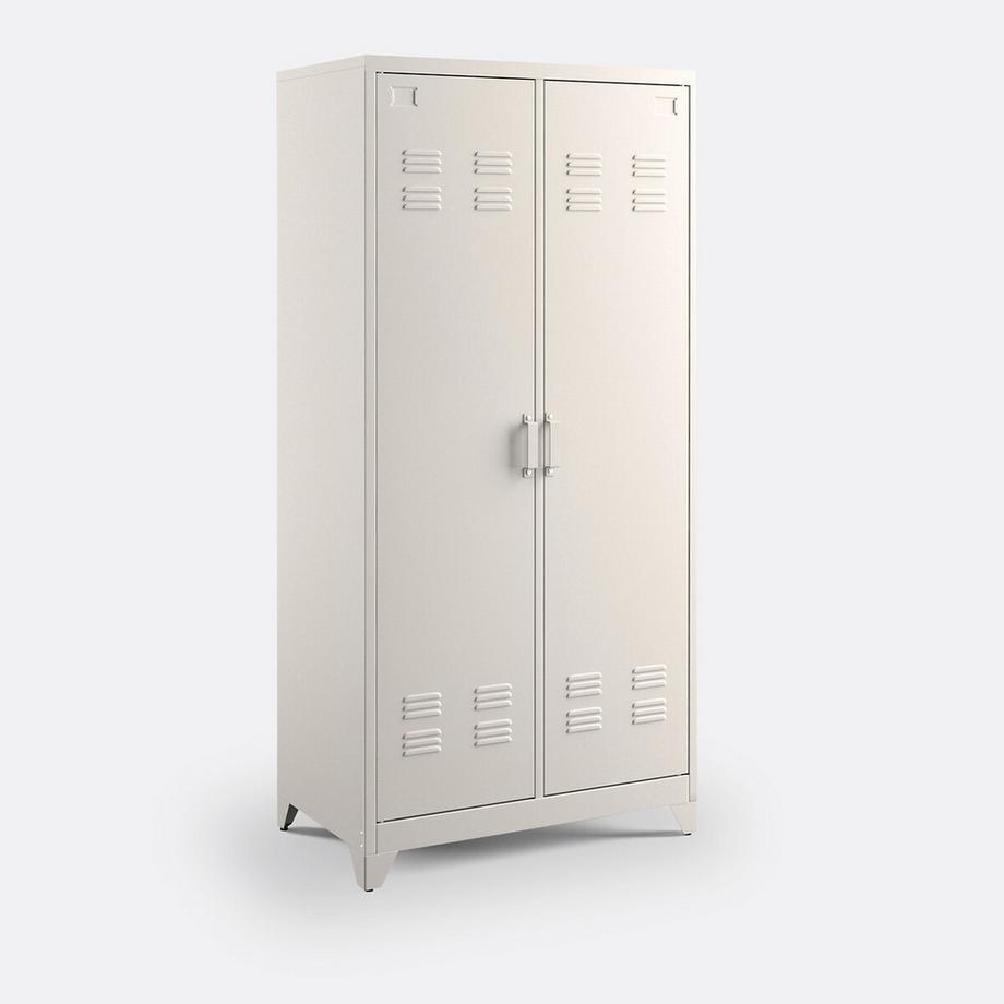 La Redoute Intérieurs Armoire 2 portes en métal acier  