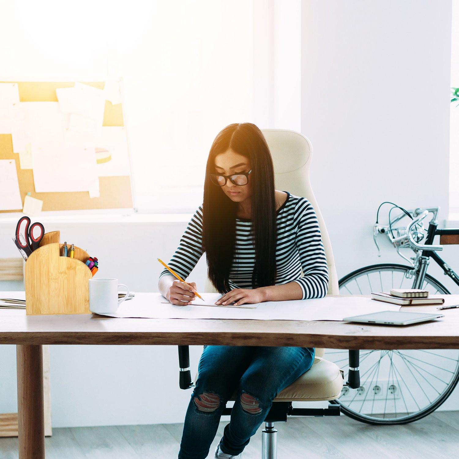 Northio Portapenne in bambù  