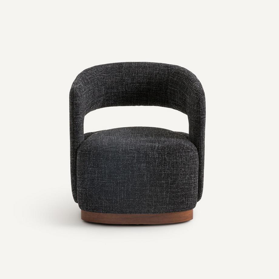 AM.PM Fauteuil pivotant base noyer  