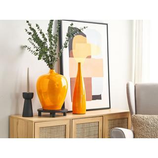 Beliani Blumenvase aus Terrakotta Modern SABADELL  