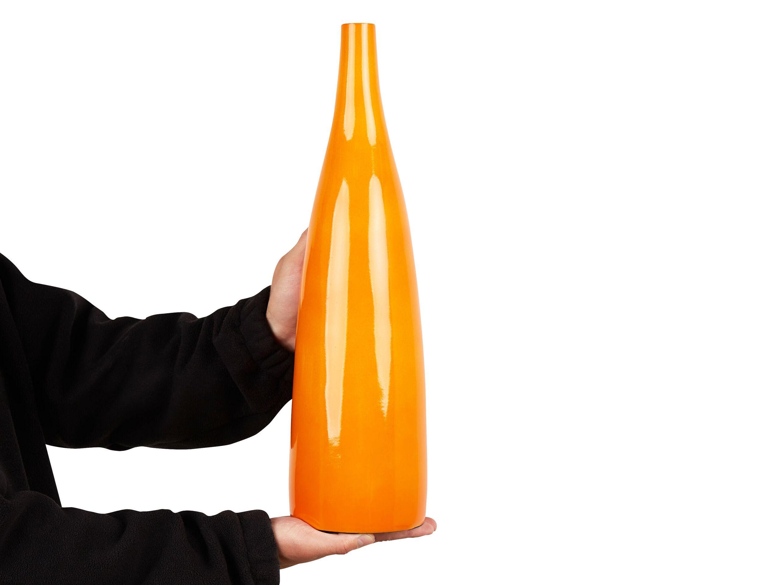 Beliani Blumenvase aus Terrakotta Modern SABADELL  