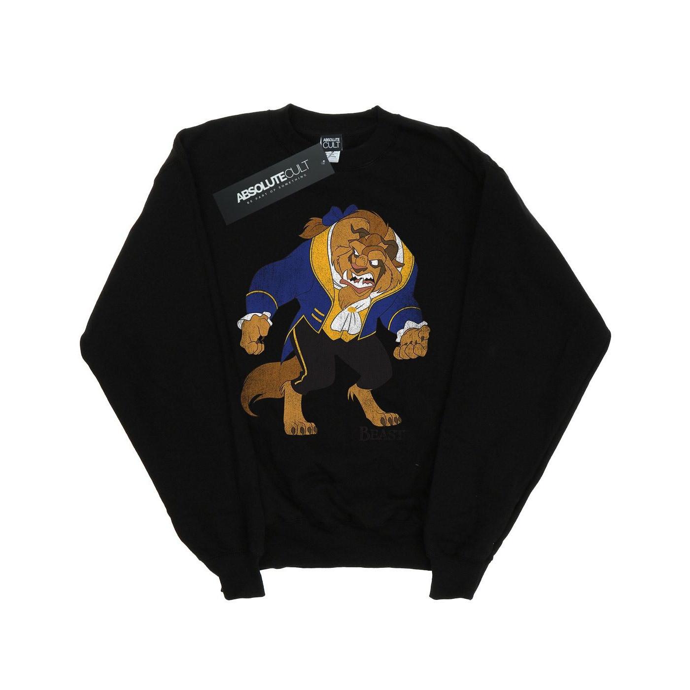 Image of Beauty And The Beast Classic Beast Sweatshirt Mädchen Schwarz 128