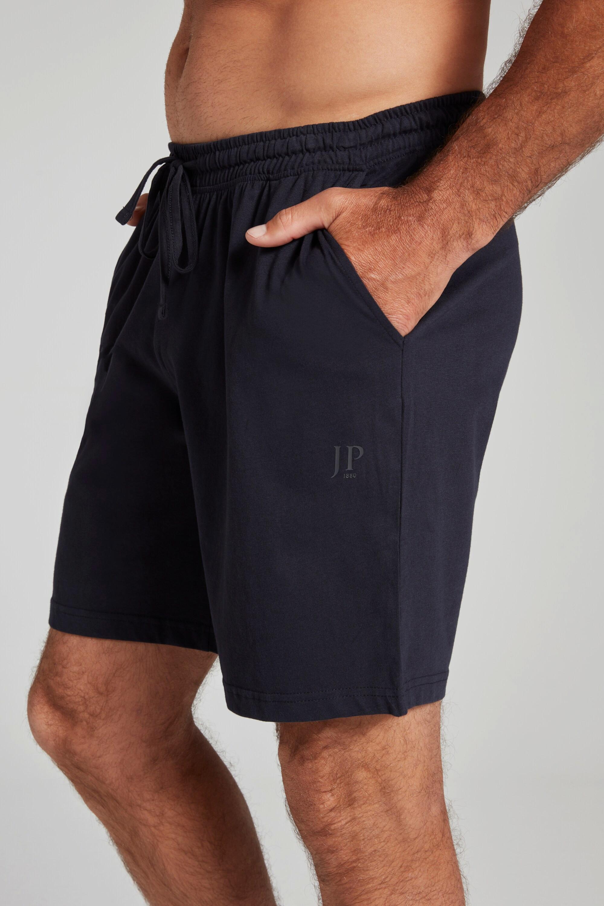 JP1880  Short de pyjama Homewear à taille élastique marine foncé 