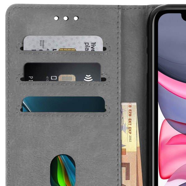 Avizar  Custodia Folio Apple iPhone 11 Grigio 