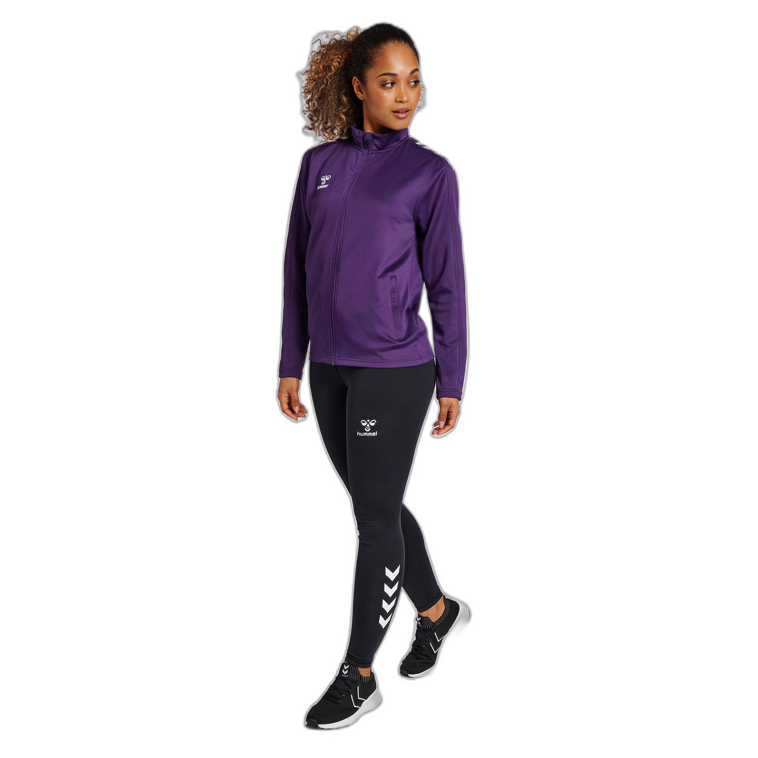 Hummel  trainingsjacke mit halbem reißverschluss damen core xk 