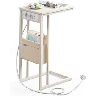 Songmics Table d'appoint avec station de recharge  