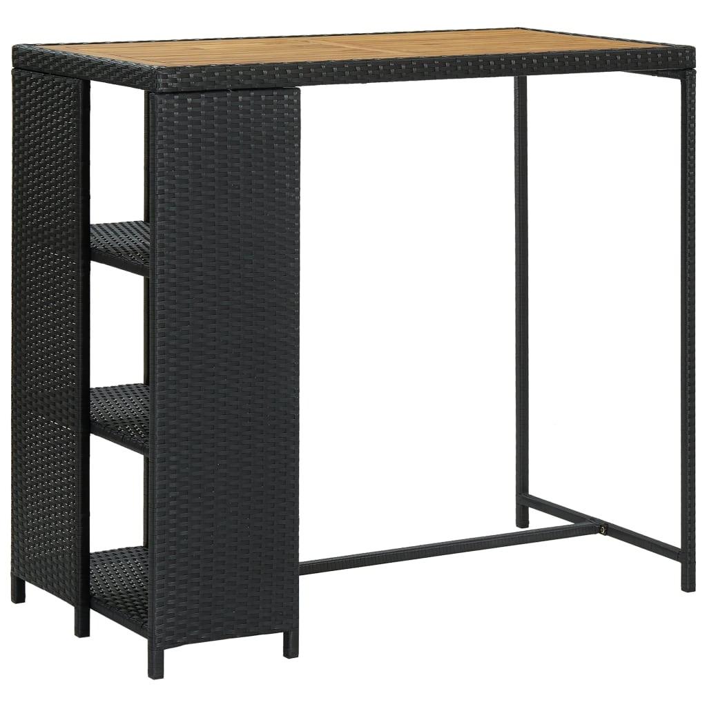 VidaXL Stehtisch poly-rattan  