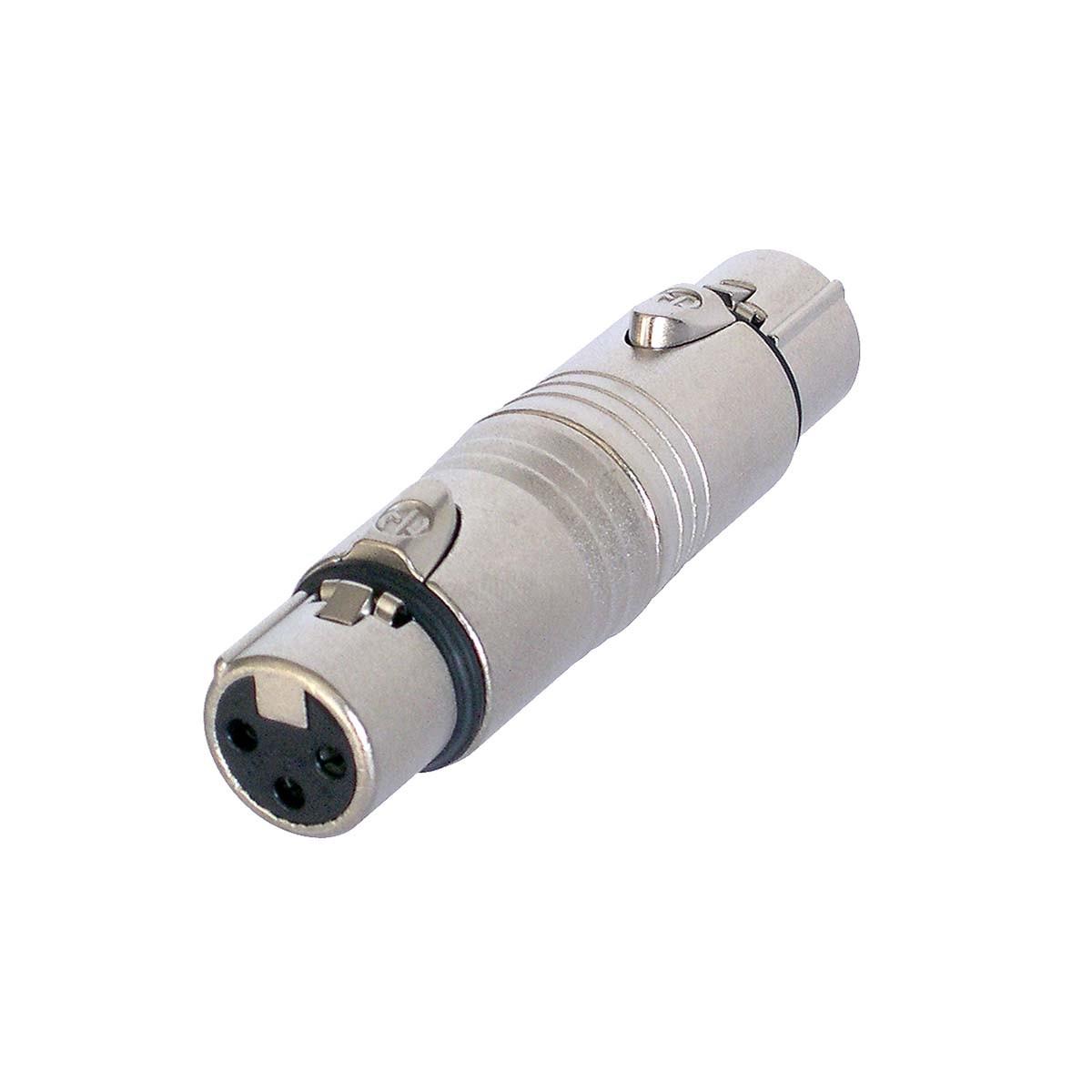 Image of Xlr Adapter Xlr 3-pin Hona - Xlr 3-pin Hona Silber Unisex Grau 75X75MM