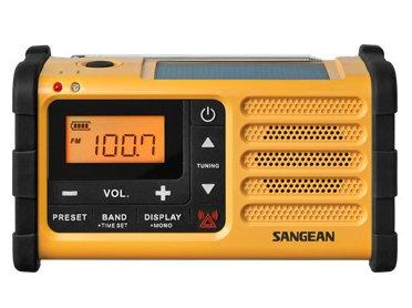 SANGEAN  Sangean MMR-88 Radio portable Numérique Noir, Jaune 