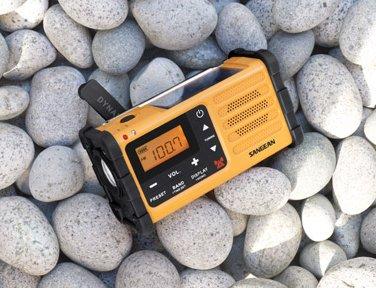 SANGEAN  Sangean MMR-88 Radio portable Numérique Noir, Jaune 