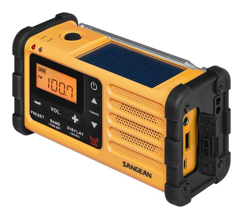 SANGEAN  Sangean MMR-88 Radio portable Numérique Noir, Jaune 