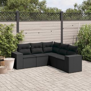 VidaXL Garten sofagarnitur poly-rattan  