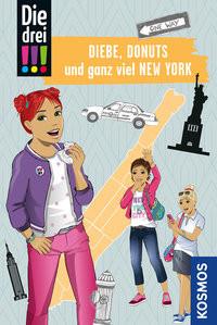 Die drei !!!, Diebe, Donuts und ganz viel New York Ambach, Jule; Misselwitz, Franziska (Illustrationen); Biber, Ina (Illustrationen) Copertina rigida 