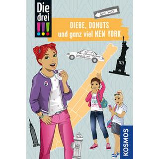 Die drei !!!, Diebe, Donuts und ganz viel New York Ambach, Jule; Misselwitz, Franziska (Illustrationen); Biber, Ina (Illustrationen) Copertina rigida 