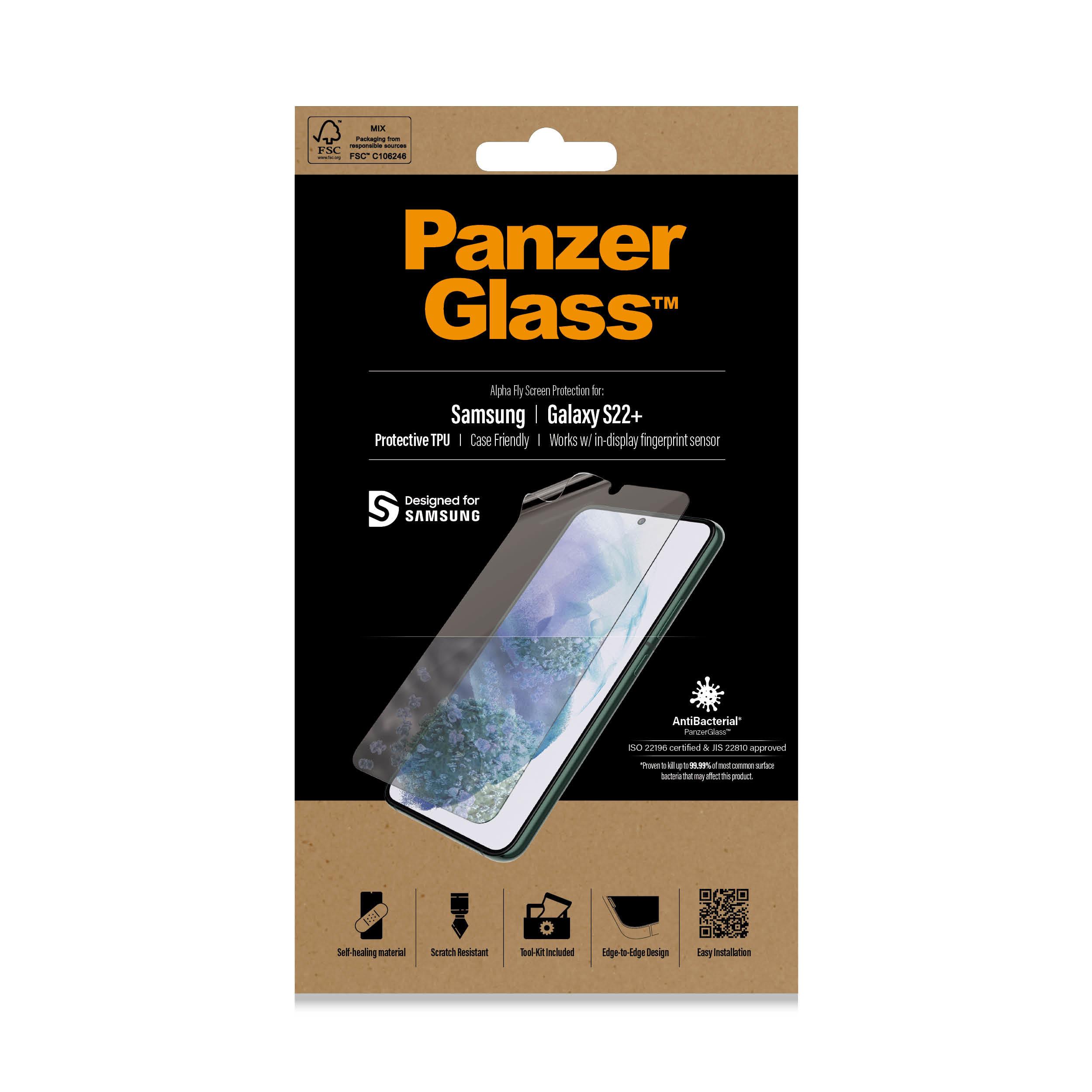 PanzerGlass  7296 protezione per lo schermo e il retro dei telefoni cellulari Pellicola proteggischermo trasparente Samsung 1 pz 