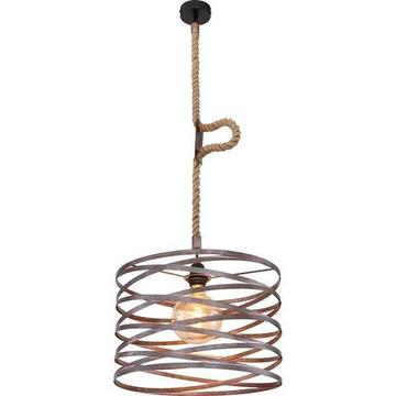 Lampe à suspension Marco métal noir 1xE27