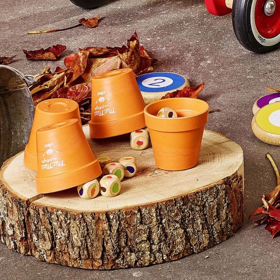 Vilac  Ce sont des salades -Jeu de dés Dudo, Vilac 