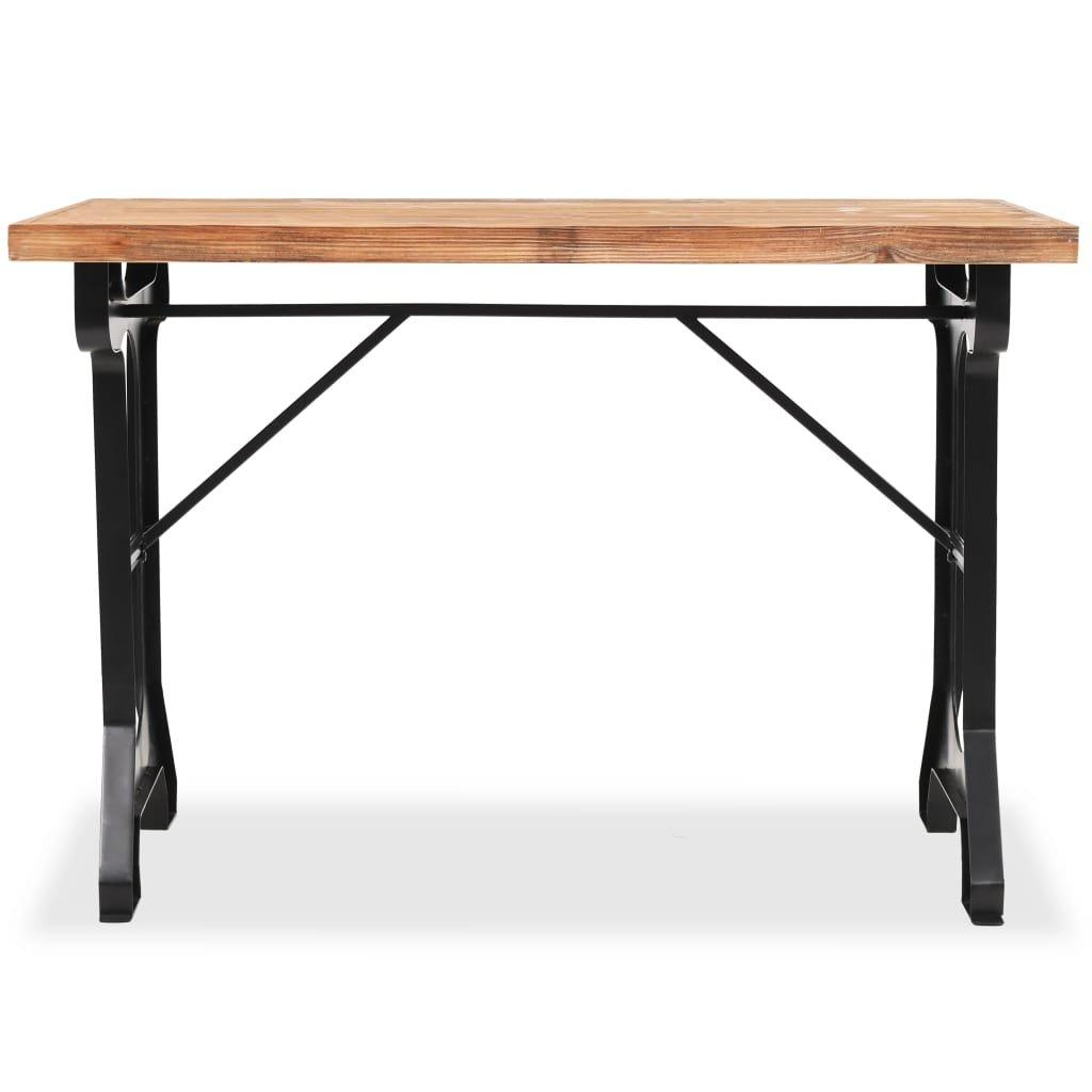 VidaXL Table à manger bois  