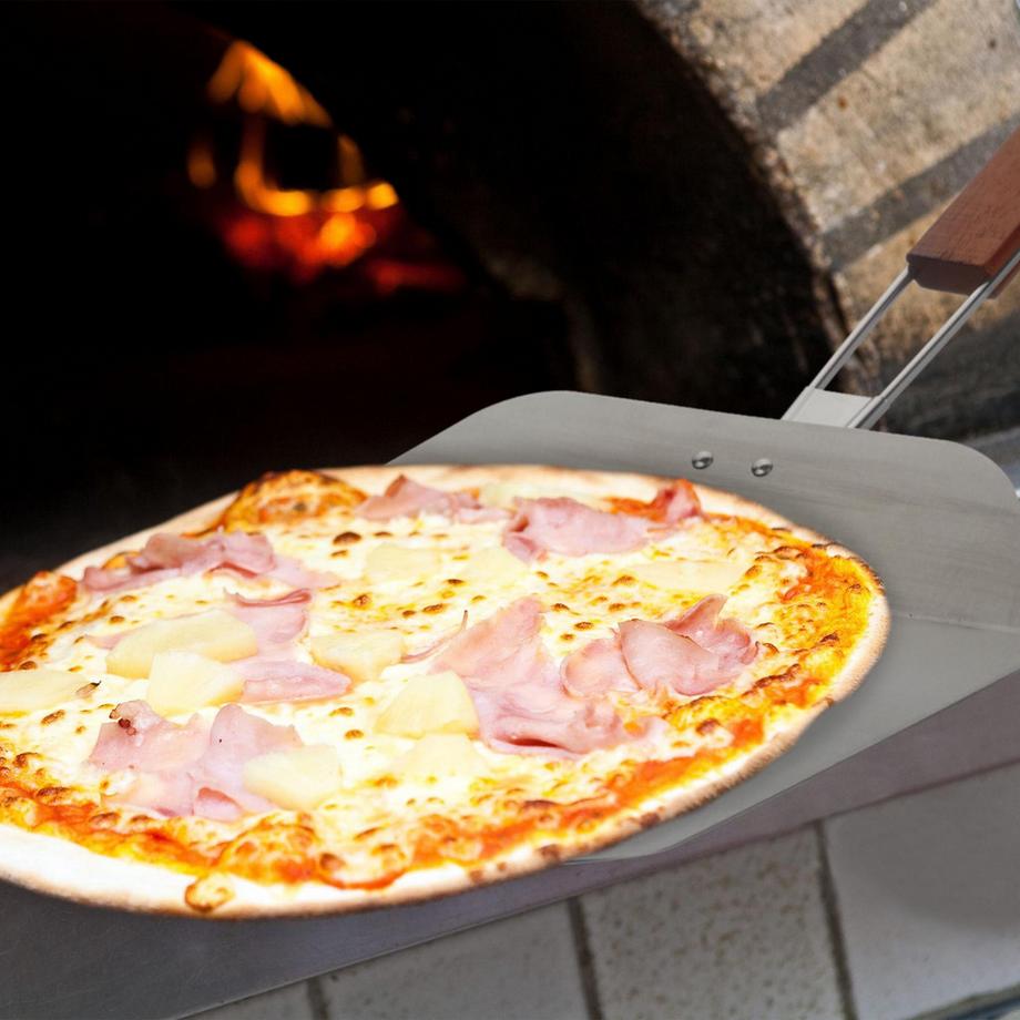 Northio  Pizzaschieber mit Holzgriff 