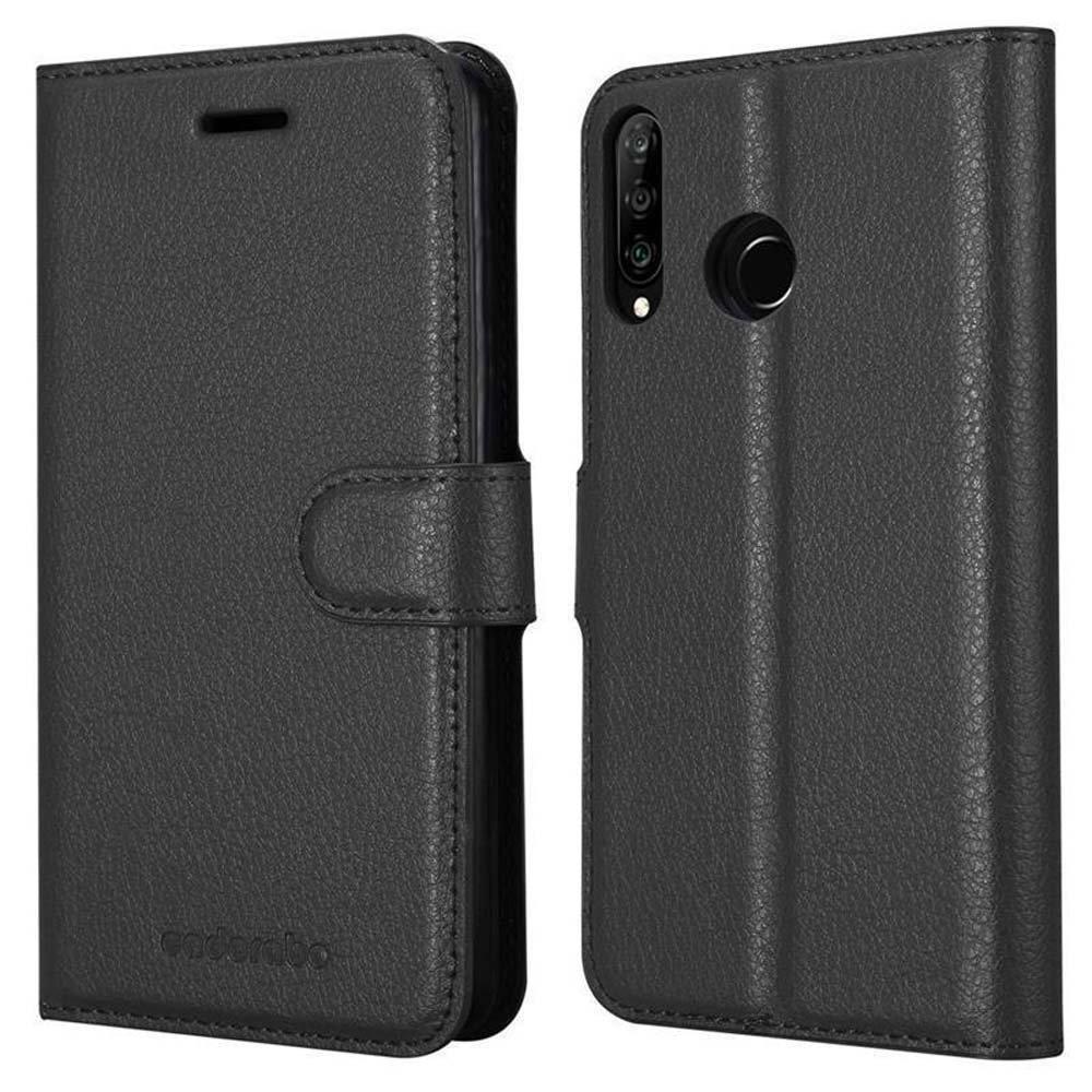 Cadorabo  Housse compatible avec Huawei P30 LITE - Coque de protection avec fermeture magnétique, fonction de support et compartiment pour carte 