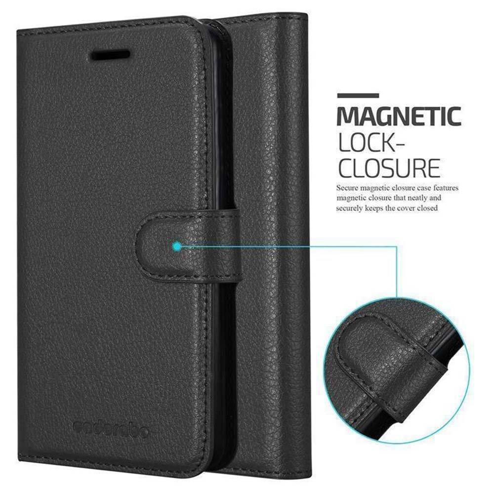 Cadorabo  Housse compatible avec Huawei P30 LITE - Coque de protection avec fermeture magnétique, fonction de support et compartiment pour carte 