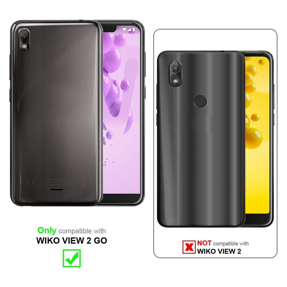 Cadorabo  Housse compatible avec WIKO VIEW 2 GO - Coque de protection avec fermeture magnétique, fonction de support et compartiment pour carte 