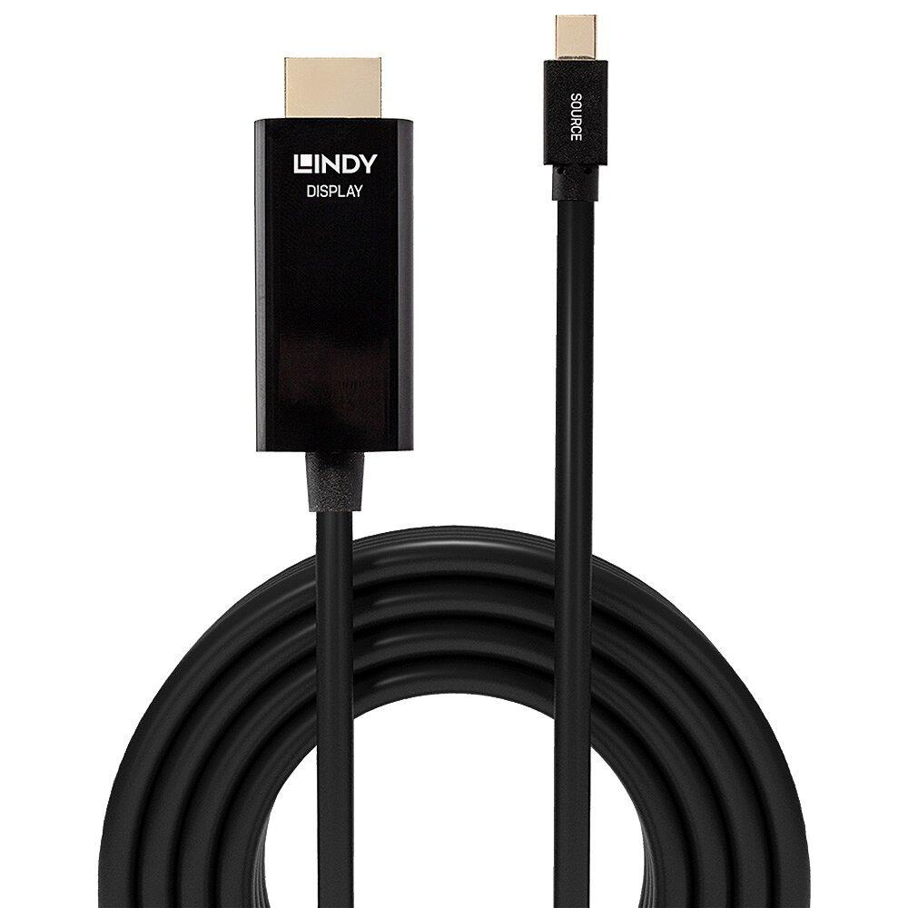 LINDY  Lindy 36927 Videokabel-Adapter DisplayPort HDMI Typ A (Standard) Schwarz 