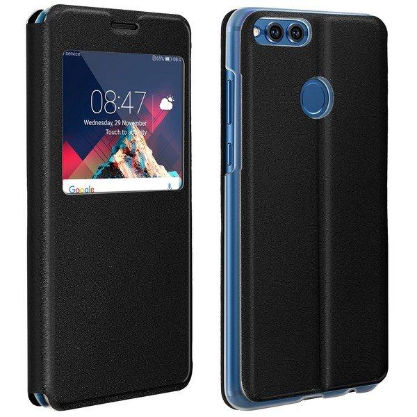 Image of Honor 7X S-View Flip-Cover Schwarz