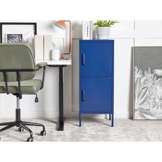Beliani Armadietto da ufficio en Acciaio Industriale HURON  