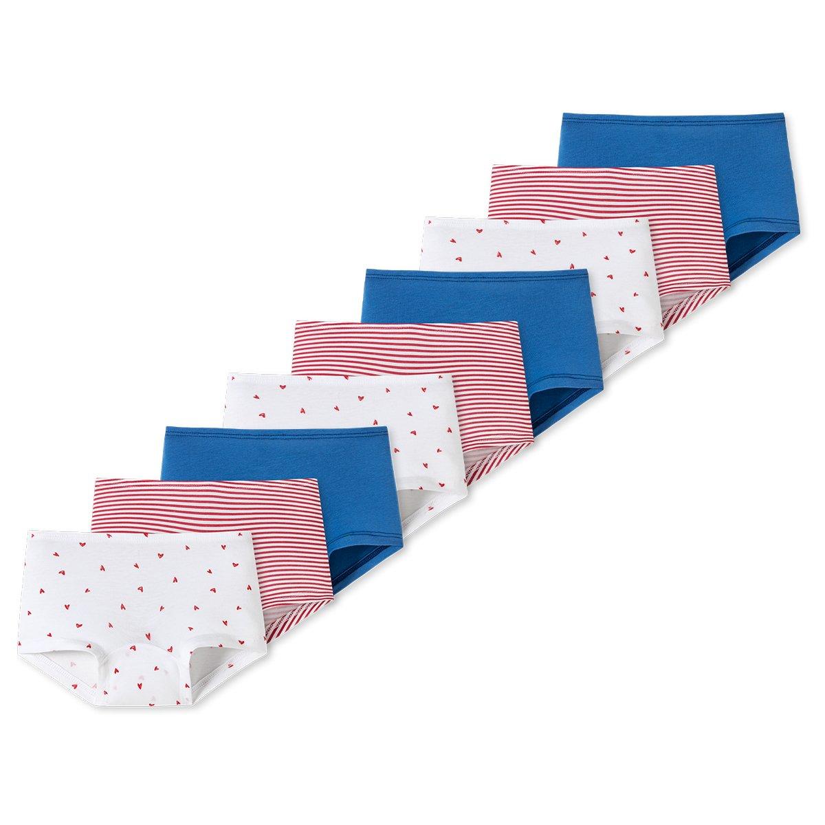 Image of 9er Pack Kids Girls 955 Organic Cotton - Short Slip Mädchen Multicolor 92