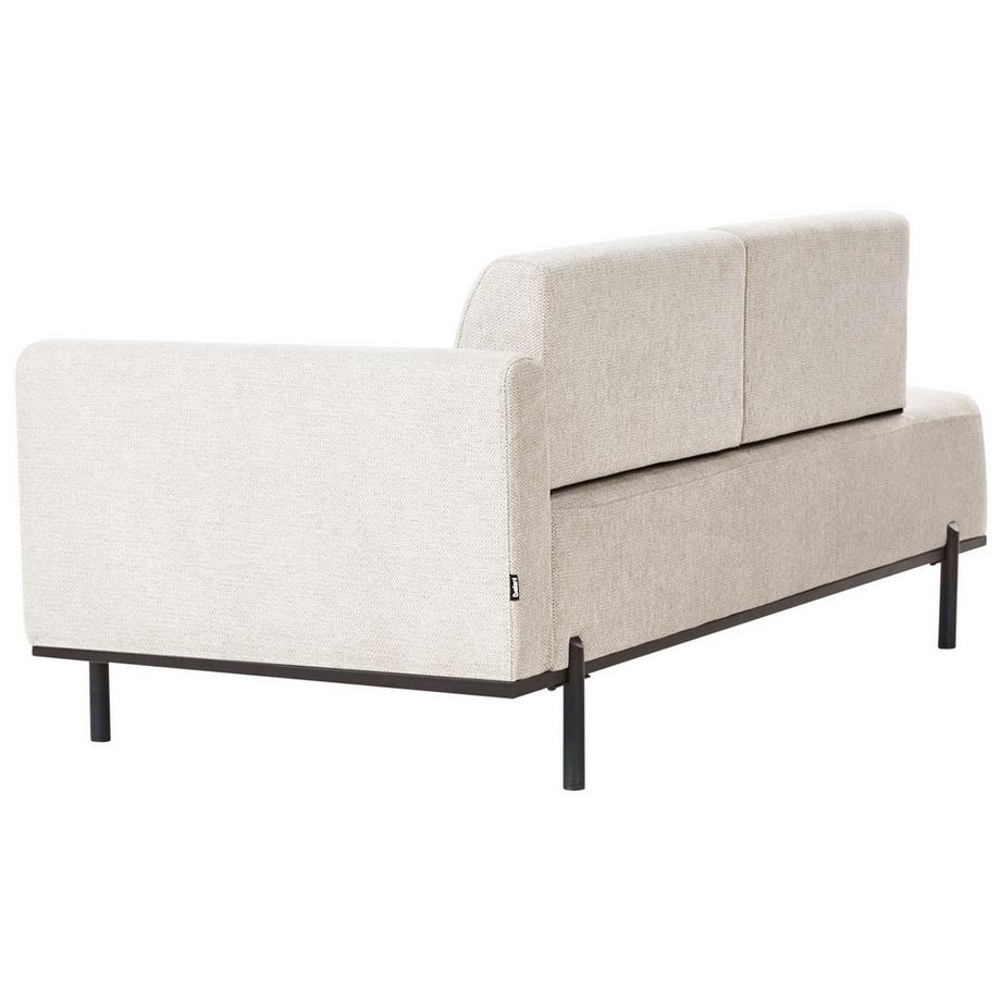 Beliani Chaiselongue aus Kunstleinen  SAVASSE  