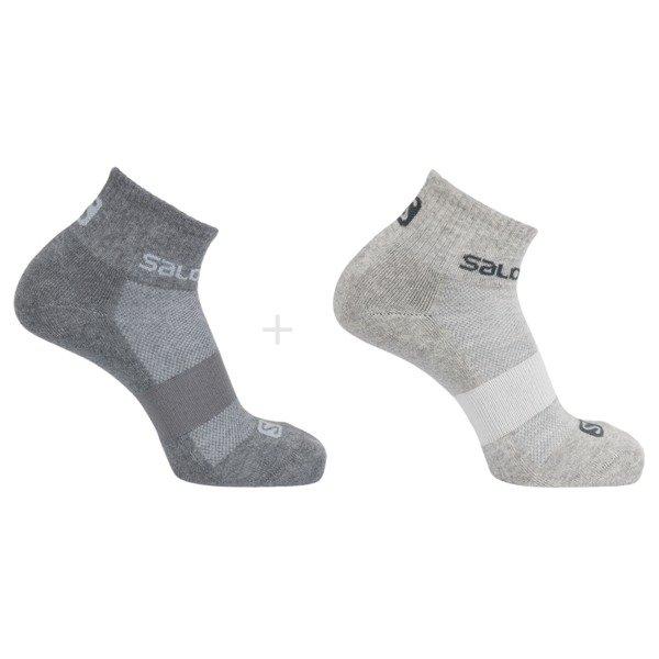 Image of Salomon Socken Evasion 2-pack Unisex Grau 36-38