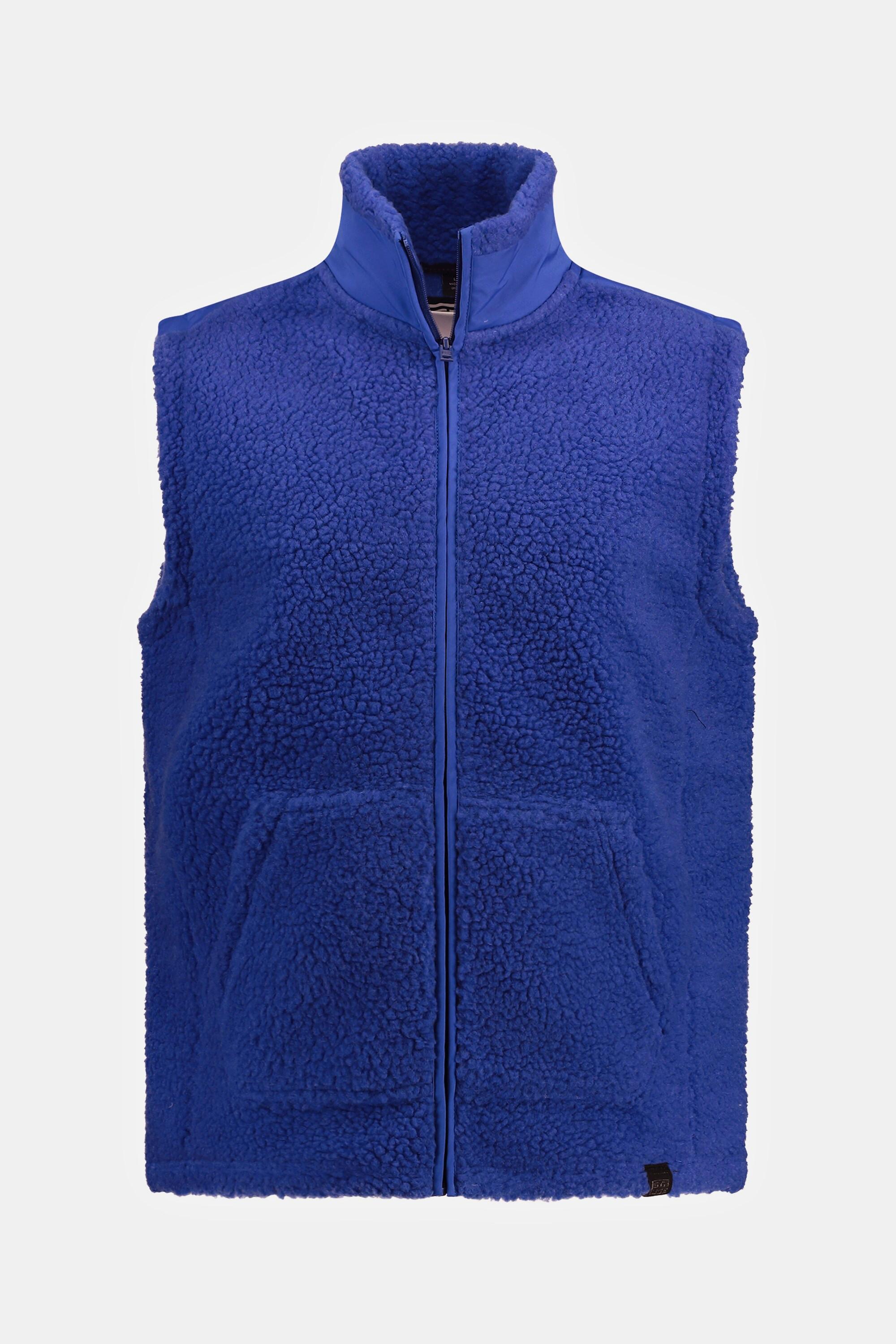 Sthuge  Gilet di pile teddy con FLEXLASTIC® e collo alto, fino alla tg. 8XL 