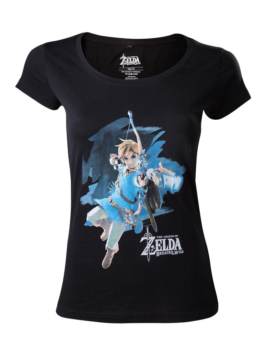 Image of T-shirt - Zelda - Link With Bow Damen L